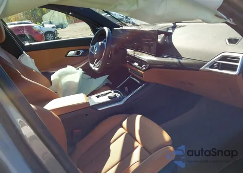 2025 BMW M340I xDrive из США, поврежденный, VIN 3MW69FT02S8F29518